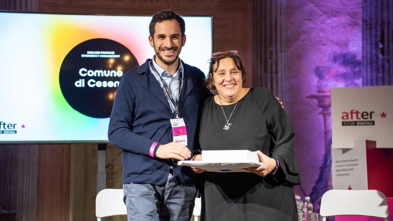 Premiazione del Comune di Cesena.