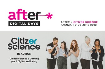 Citizer Science in action: Citizen Science e Gaming per il Digital Wellbeing