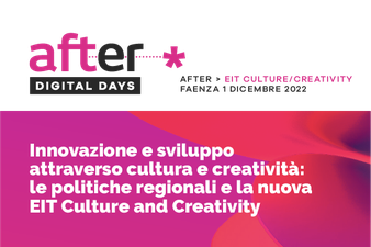 Innovazione e sviluppo attraverso la cultura e la creatività: le politiche regionali e la nuova EIT Culture and Creativity