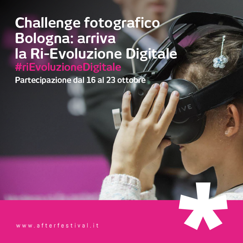 Partecipa anche tu alla challenge fotografica #riEvoluzioneDigitale