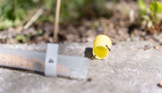 Provetta per le attività in campo